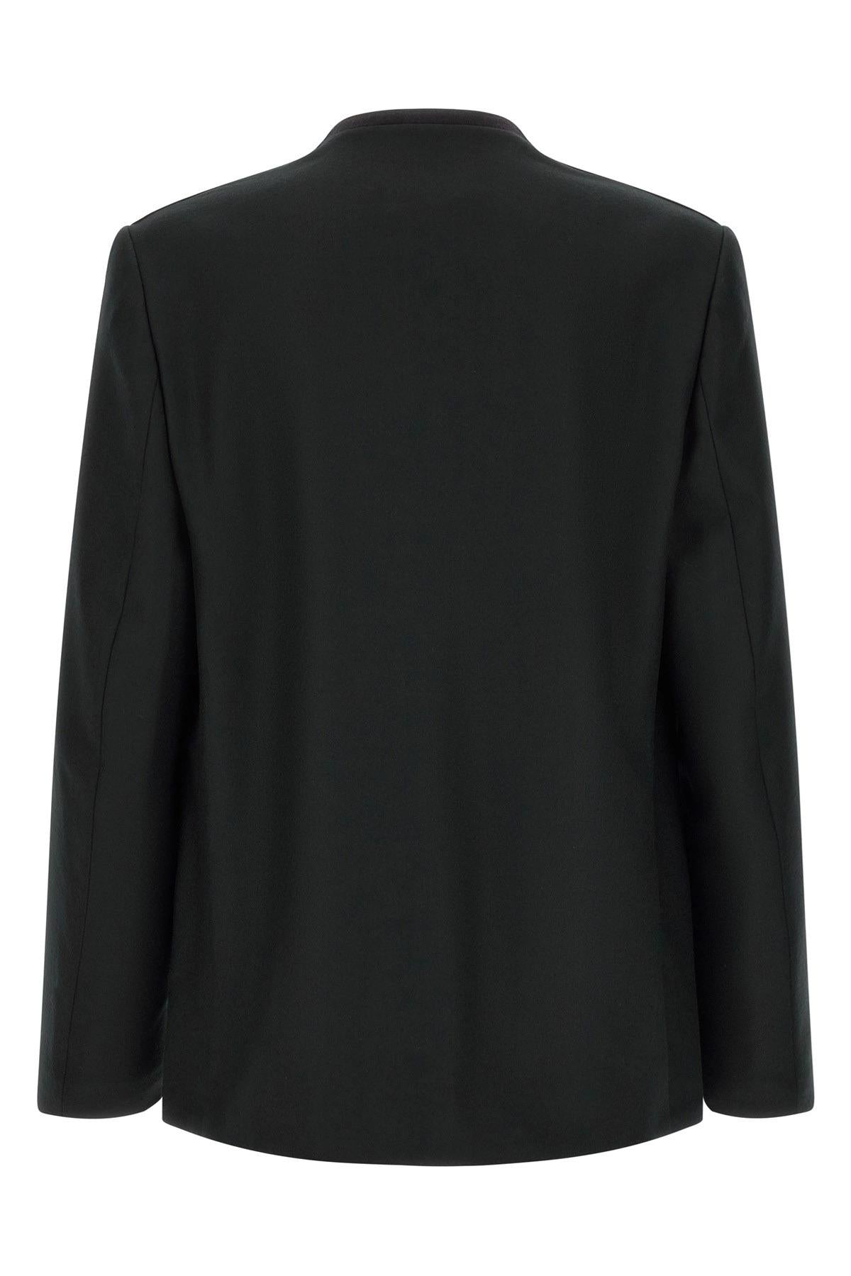 Maison Margiela Black Wool Suit Jacket