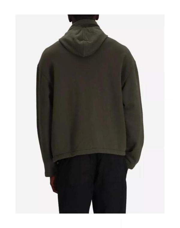 CP Company Brushed Emerized Diagonal Fleece Hoodie