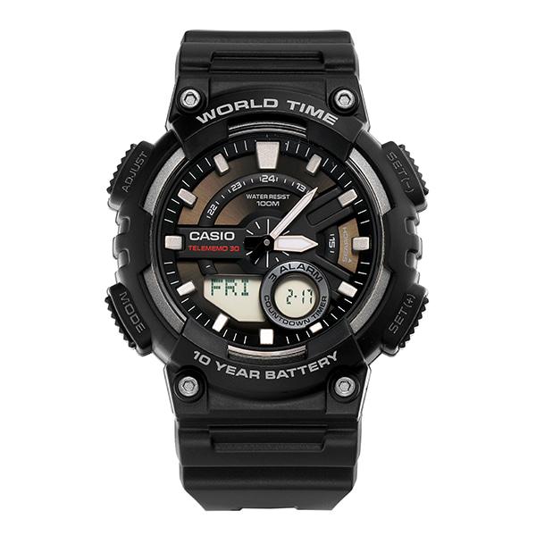 Casio Men's Resin Strap Watch AEQ 110W 1AVDF