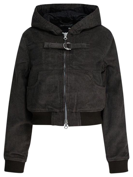 OUR LEGACY Shearling Sheepskin Jacket Women W4251BD DARK BROWN DOM