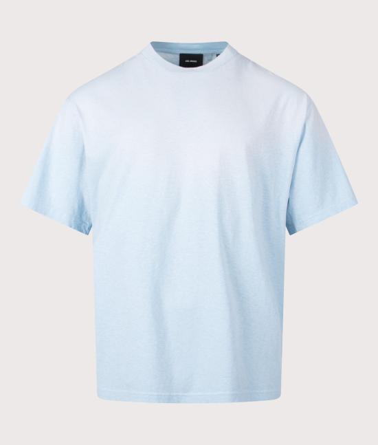 AXEL ARIGATO Short Sleeve T-Shirt for Men A3861003 POWDER BLUE DOM