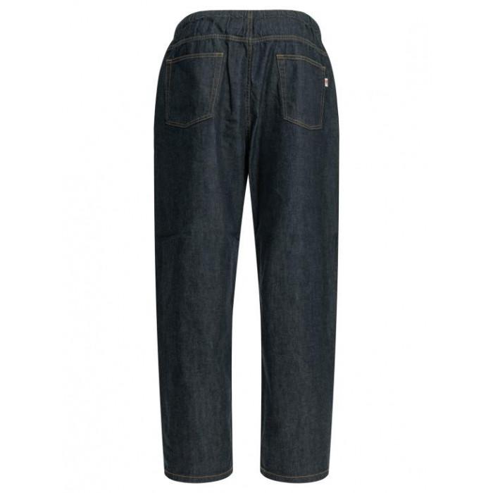 DANTON Indigo Color Denim Belted Easy Pants DTE0246 HNZ