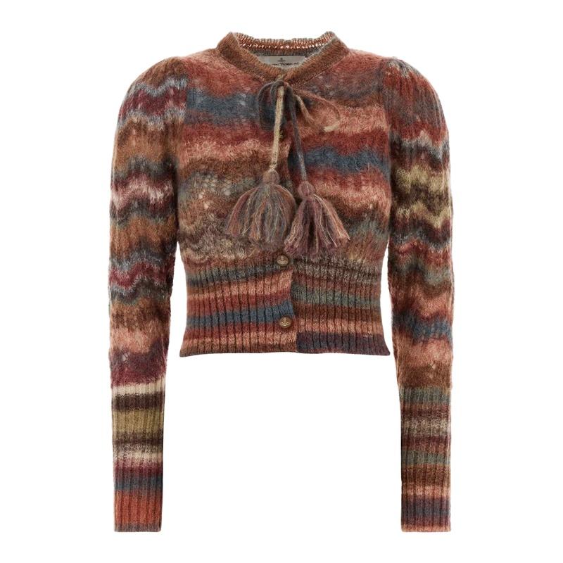 Vivienne Westwood Flora Women’s Cardigan Black Knit