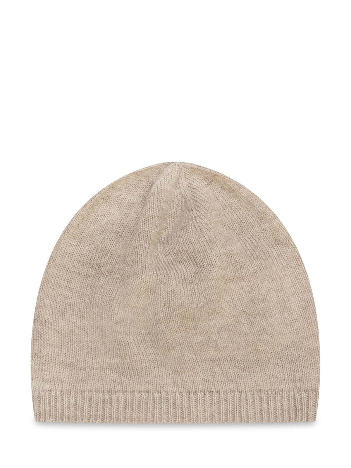 Moncler Rib Knit Beanie Hat Women’s Wool Blend Black