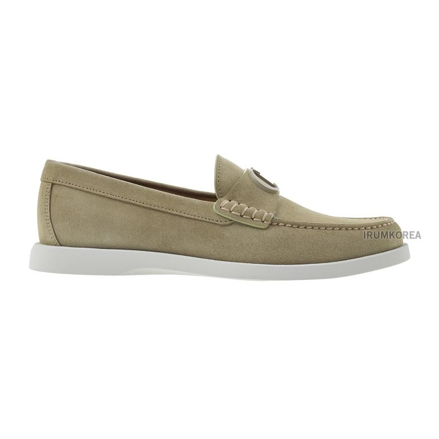 DIOR MEN Granville Leather Loafers Black