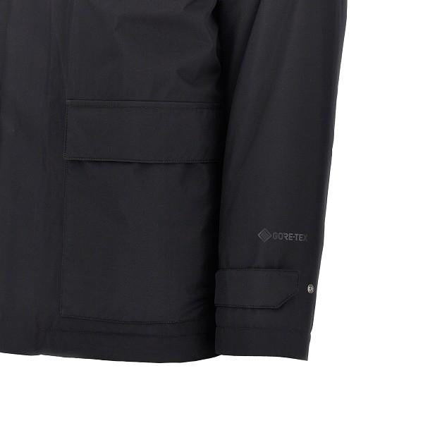 Herno Black Nylon Down Puffer Jacket for Men