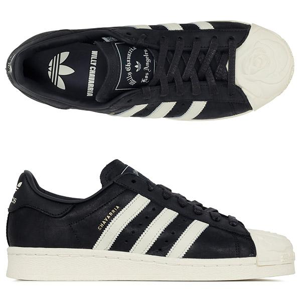 Adidas Black White Superstar Low Top Sneakers KJ2029