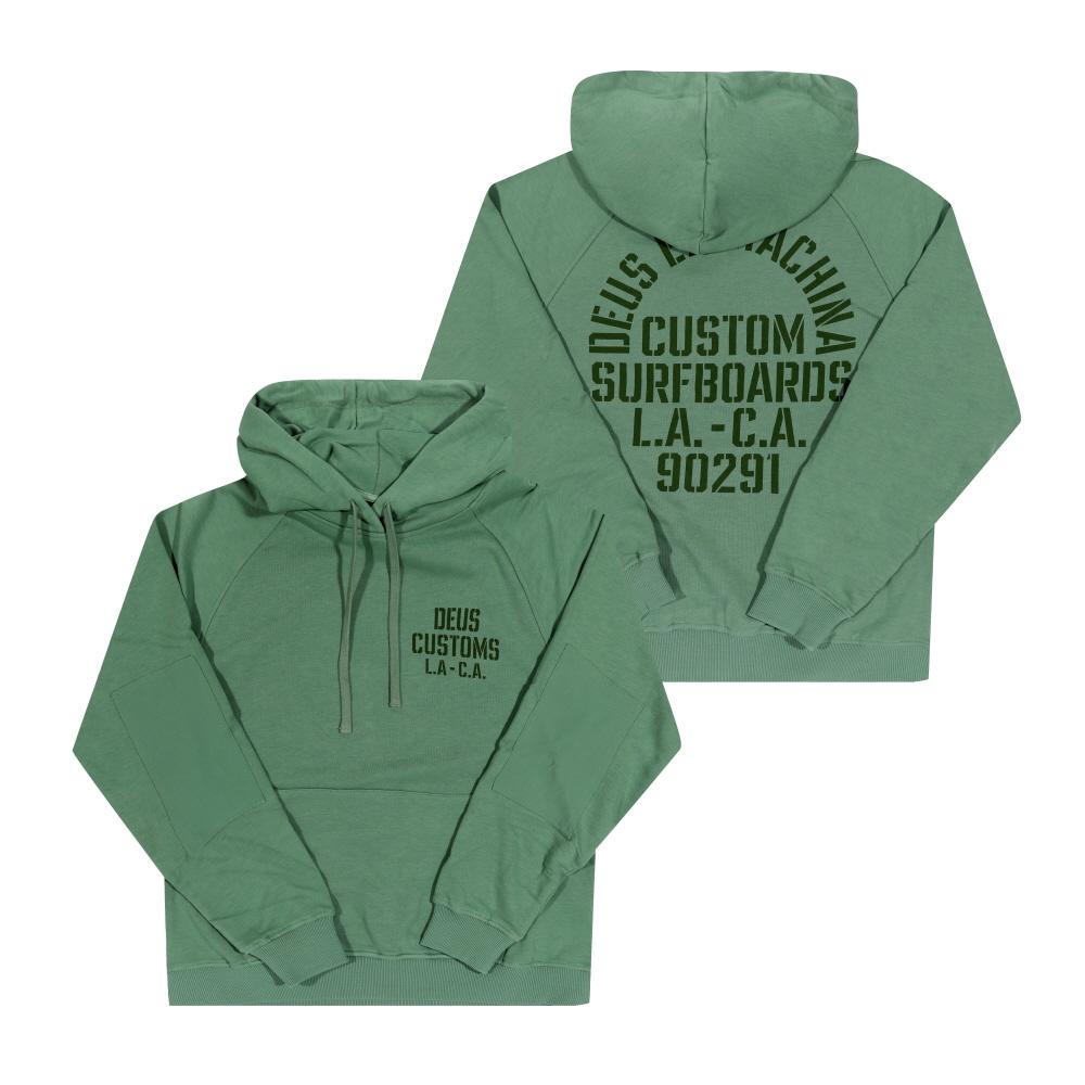Deus Ex Machina Quay Men's Hoodie Sweatshirt DMP258986 SHA