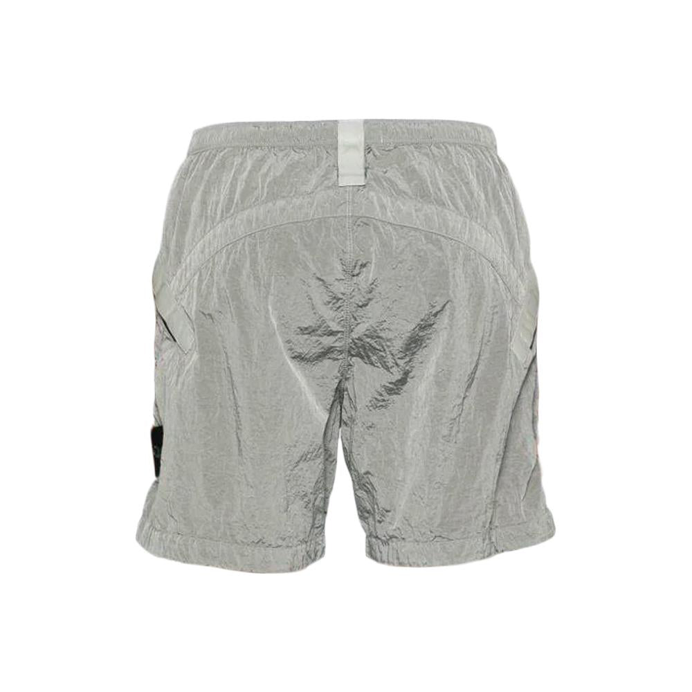 STONE ISLAND Grey Wappen Patch Bermuda Shorts L1S15 L100008 S0019 V0061