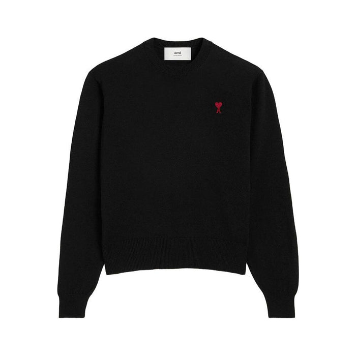 AMI Wool Crewneck Knit Sweater for Women