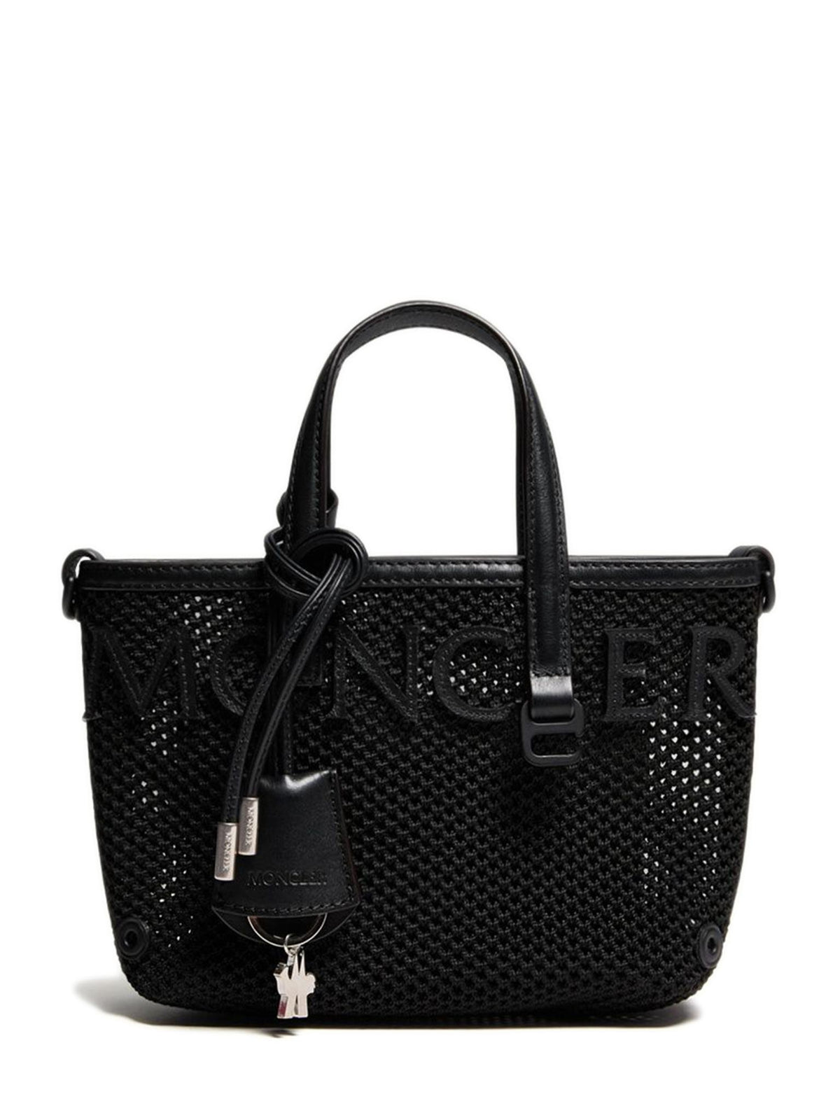 Moncler Black Nylon Tote Bag