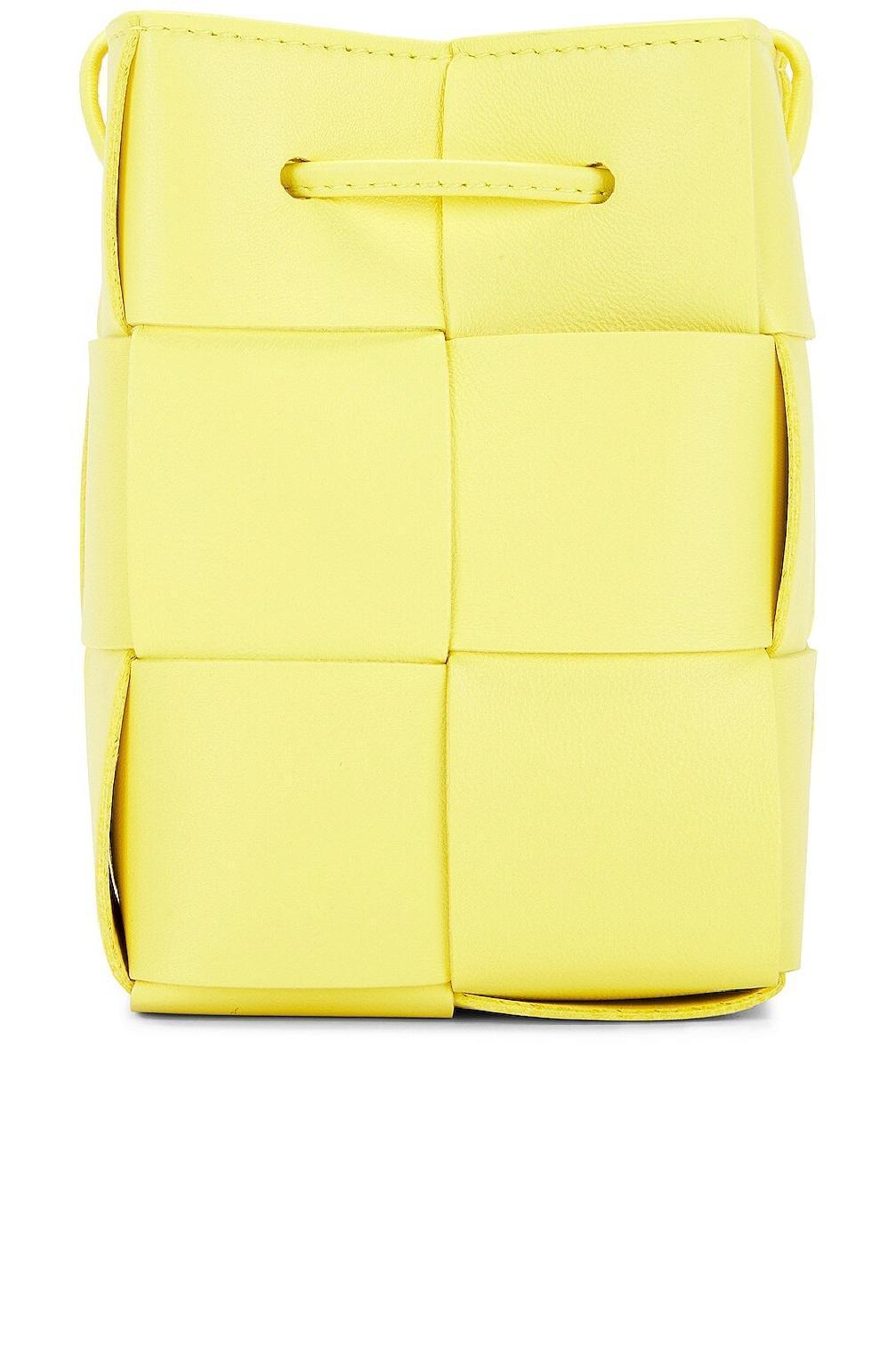 Bottega Veneta Mini Cassette Crossbody Bucket Bag