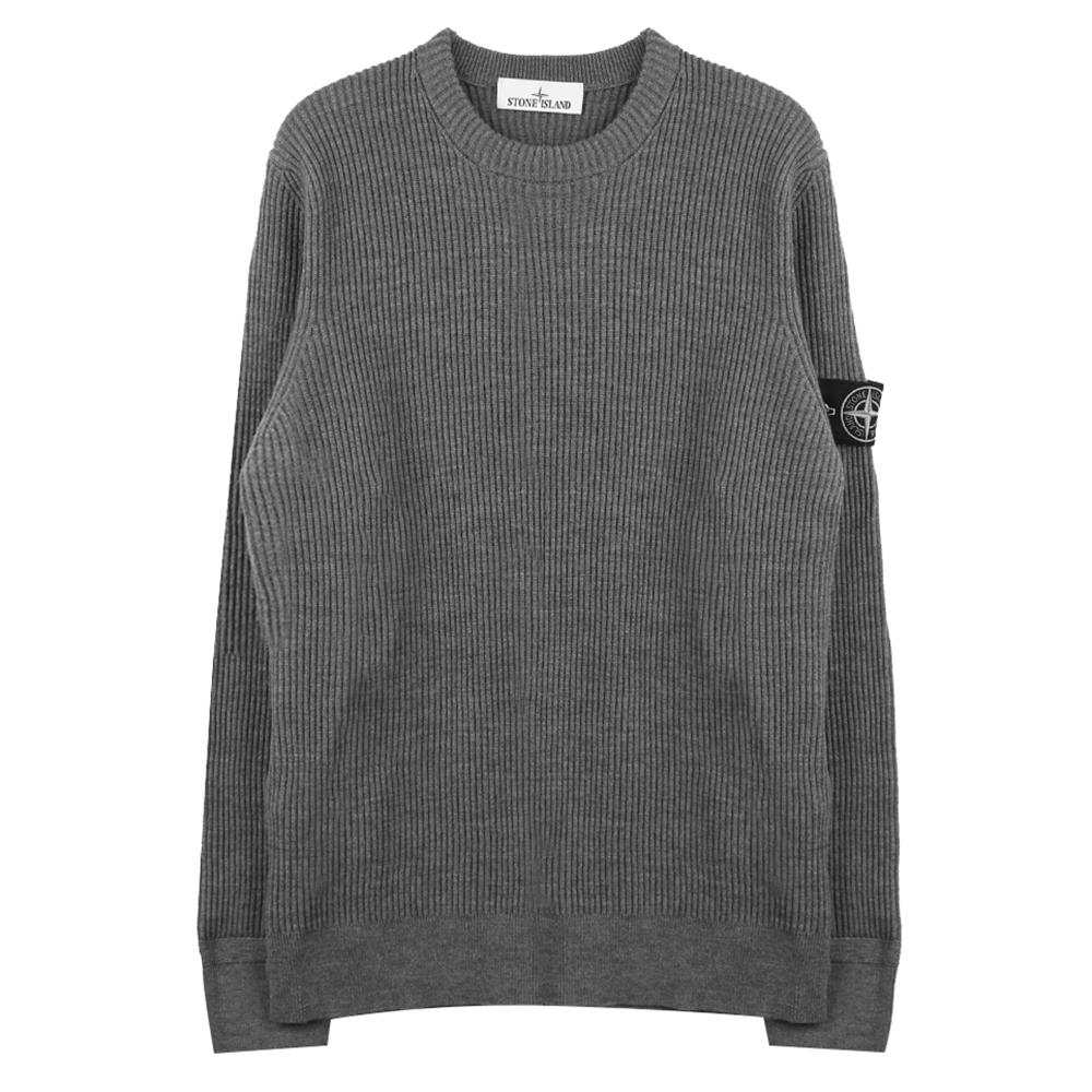 STONE ISLAND Full Zip RWS Wool Knit Sweatshirt K2S155100053 S00C2 V0M67