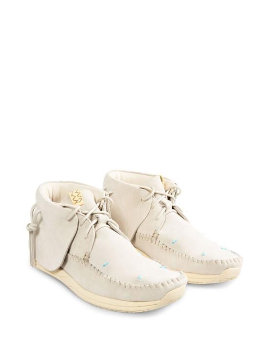 Visvim Leather Work Boots for Men 0124202002002 SAND DOM