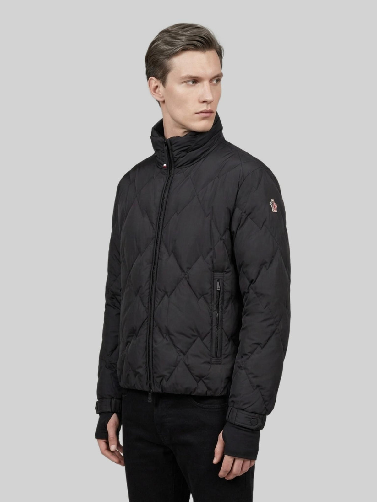 Moncler Black Casual Jacket for Men