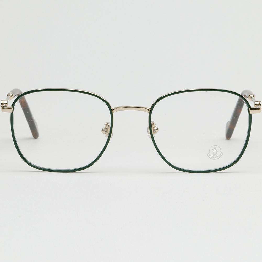 Moncler Lightweight Metal Square Windsor Rim Eyeglass Frame Unisex ML5108 032