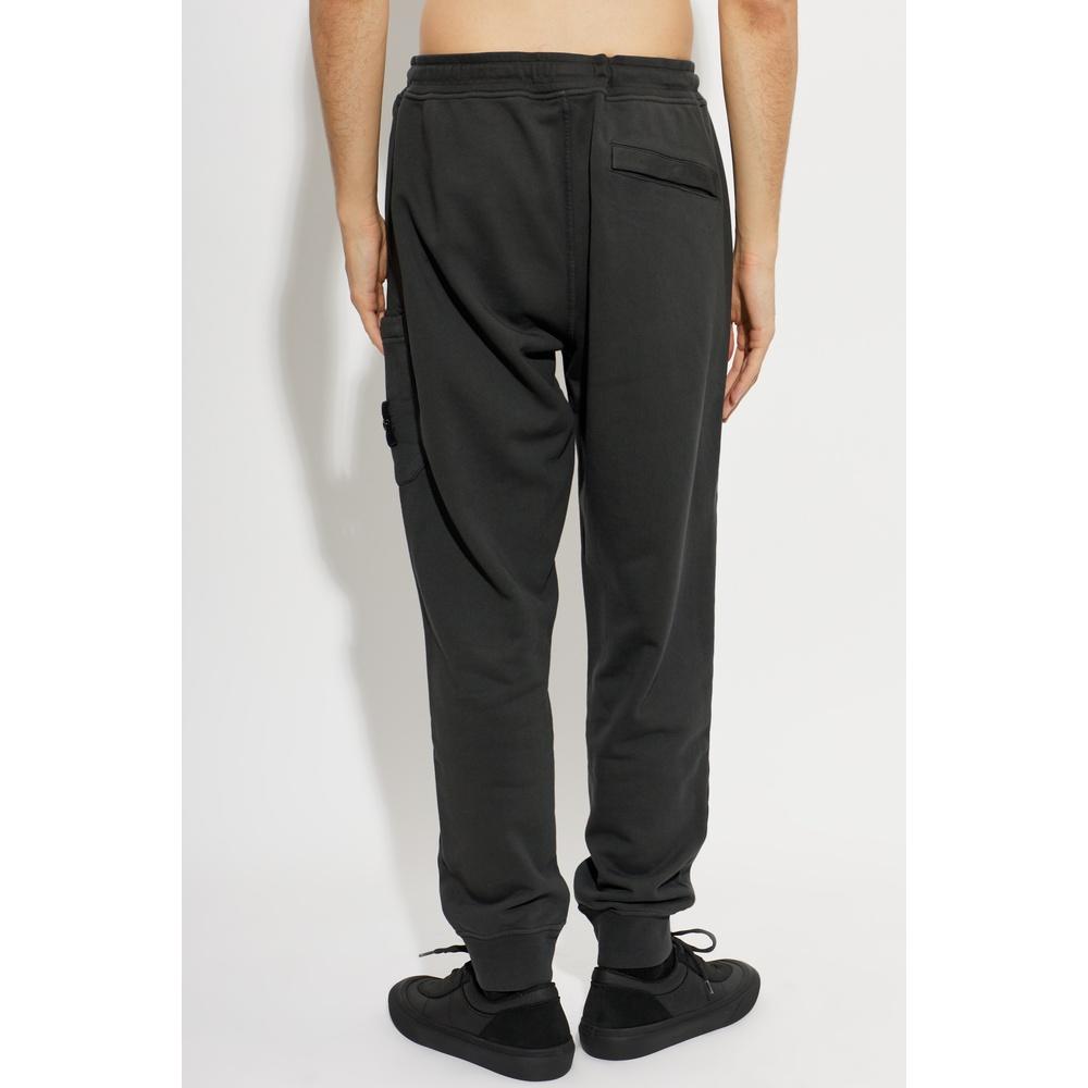 STONE ISLAND Cotton Fleece Men's Jogger Pants V0062