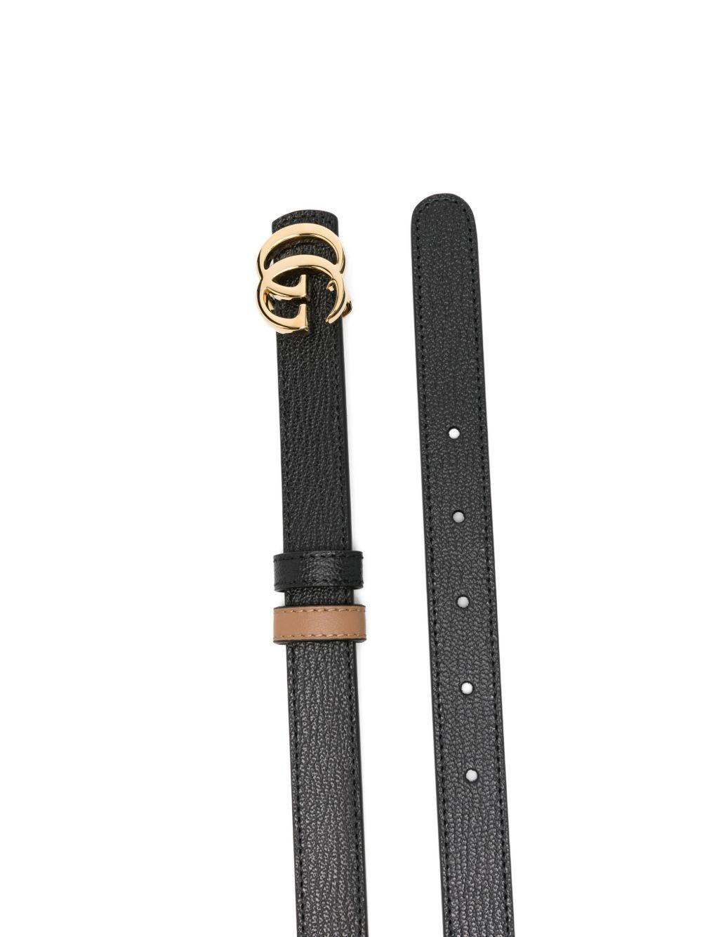 GUCCI Black Leather Belt