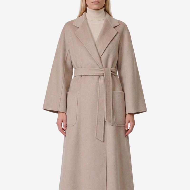 Max Mara Cashmere Coat Sand Unisex 101605 032