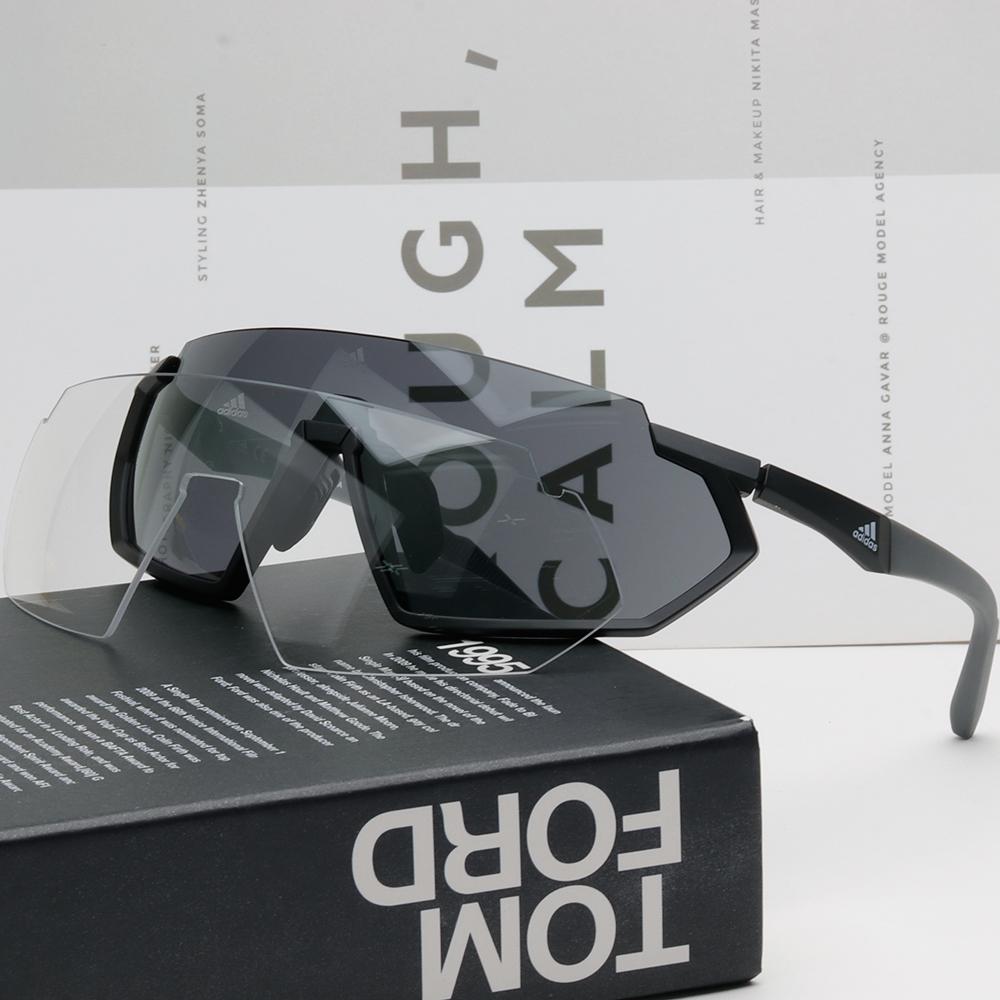 Adidas Asian Fit Sports Sunglasses Dual Lenses for Cycling Golf Runn SP0041F 02A