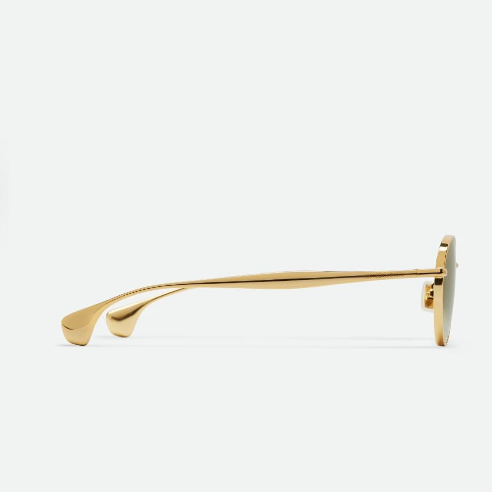 Bottega Veneta Black Grey Pantos Sunglasses