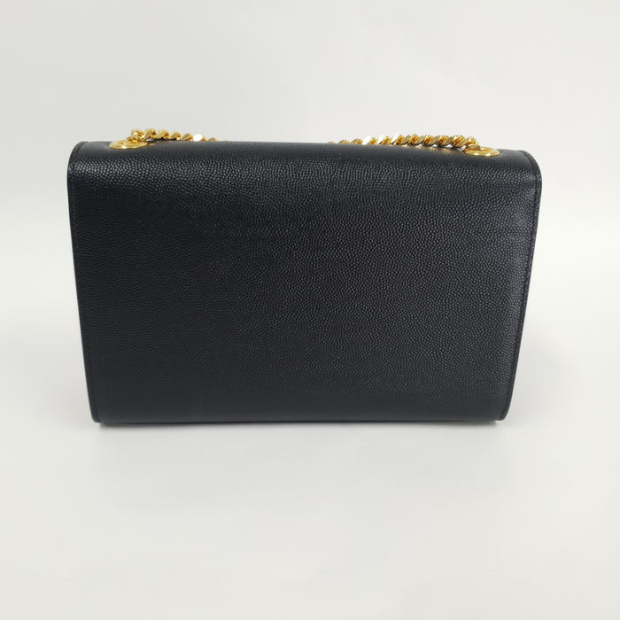Saint Laurent Black Kate Small Chain Shoulder Bag Satchel Gold-Tone