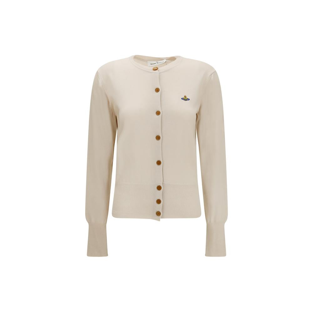 Vivienne Westwood BEA Merino Wool Cardigan Limestone