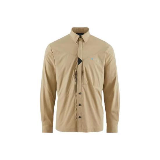 Klattermusen Men's Long Sleeve Shirt 10171110 KHAKI DOM