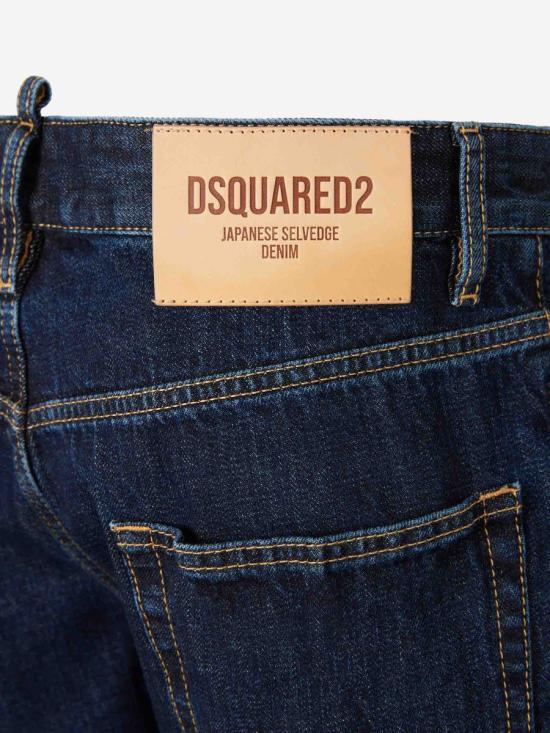 Dsquared2 Blue Denim Short Pants for Men S74MU0936 S30833470