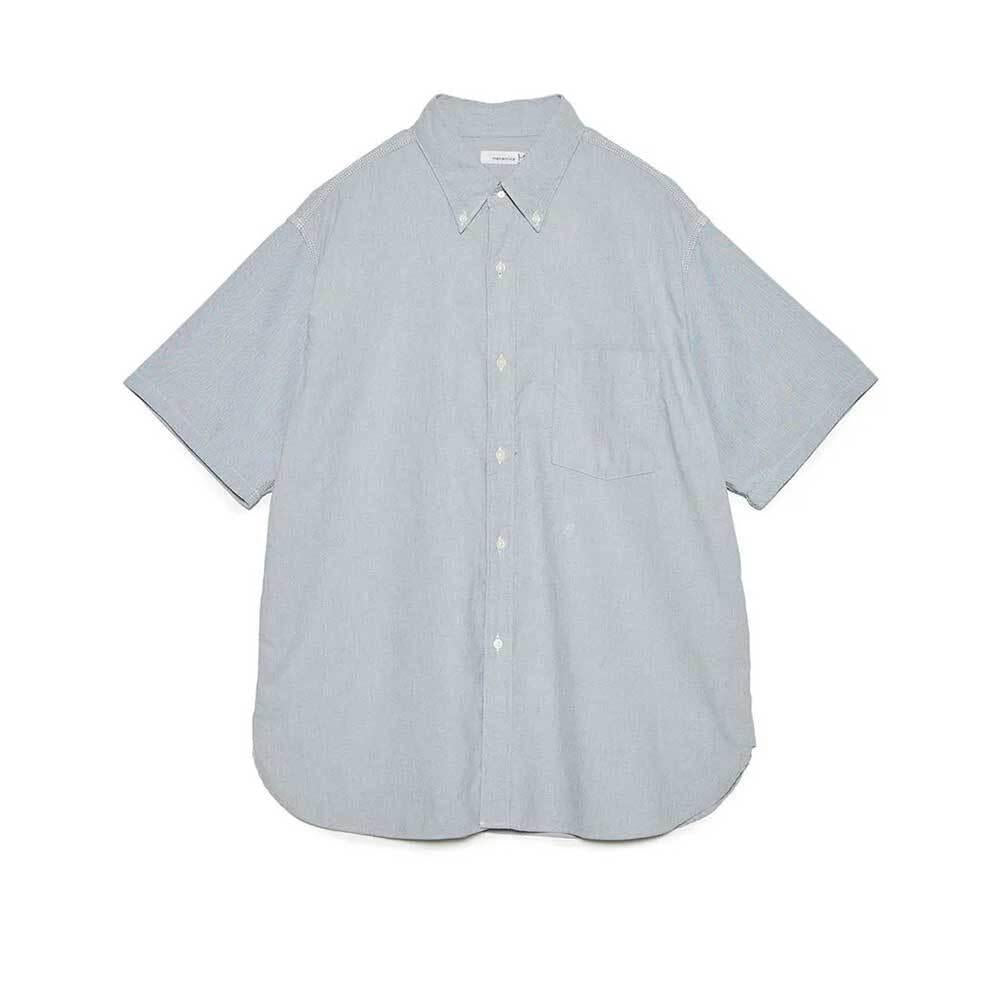 nanamica Button-Down Short Sleeve Shirt Wind Style Men’s SUGS404E HN