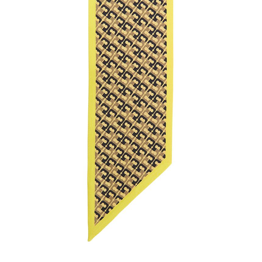 Tory Burch T Link Silk Scarf