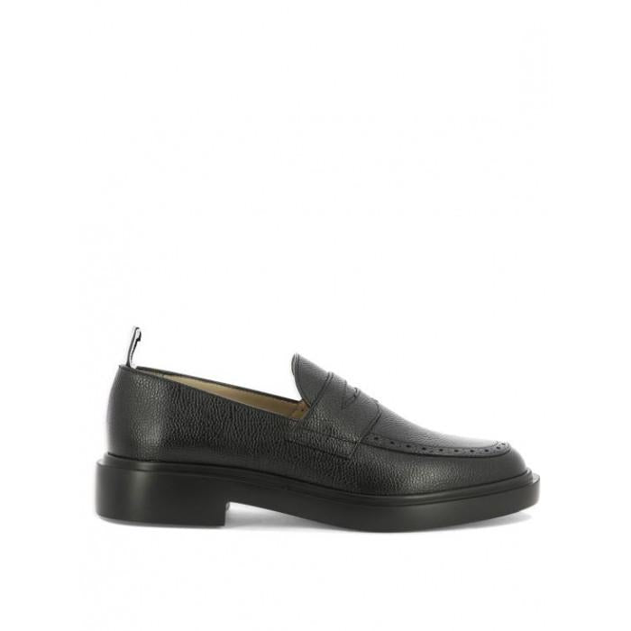 THOM BROWNE Women's Pebble Grain Leather Penny Loafers