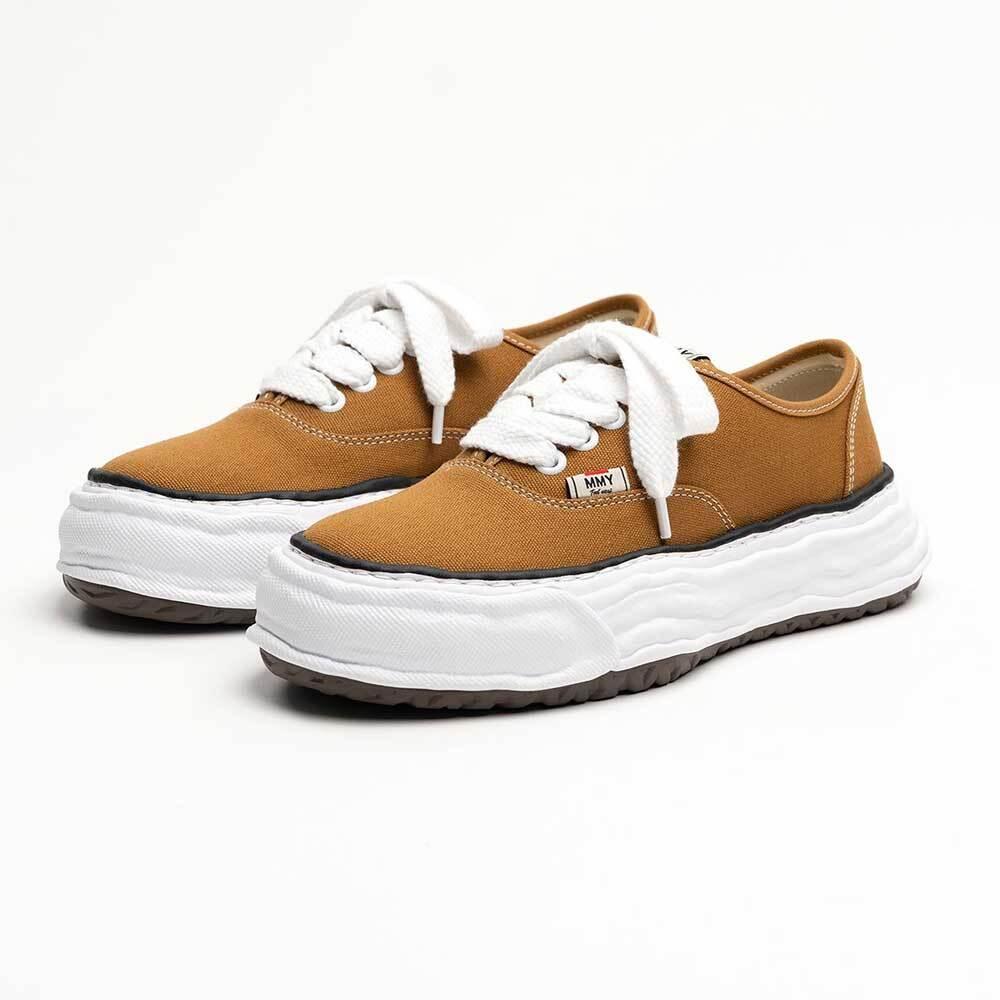 Maison Mihara Yasuhiro Brown Canvas Baker 26 OG Sole Low-Top Sneakers A16 FW704