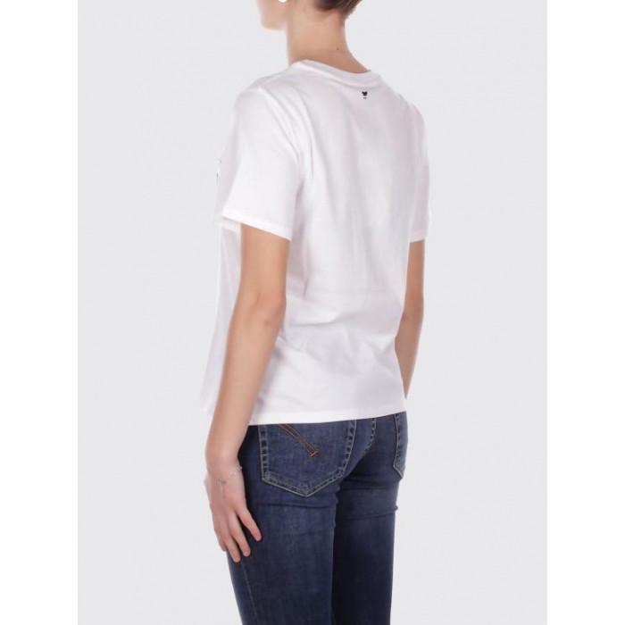 Max Mara Women's TENUE Cotton Graphic T-Shirt 159710 51600