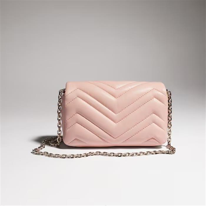 GUCCI GG Marmont Mini Leather Shoulder Bag