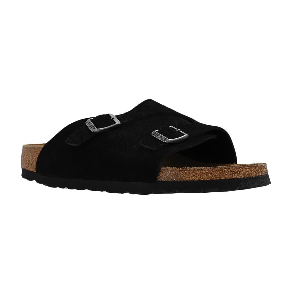 Birkenstock Zurich Suede Narrow Fit Sandals Black