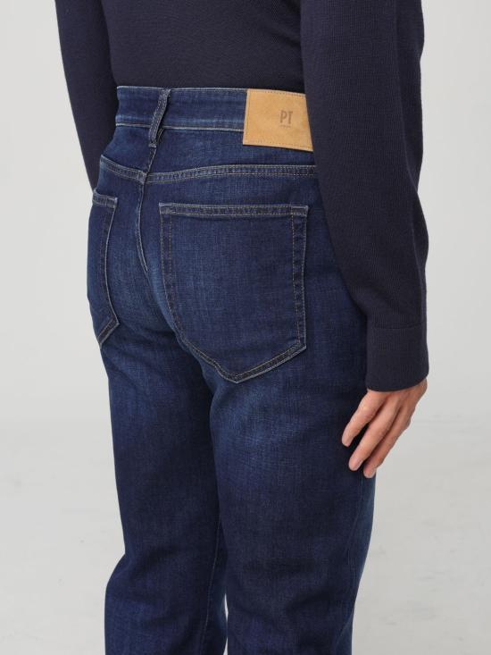 PT TORINO Denim Jeans Men Blue Cotton Pants C5DP05Z0 CA5930 MN07