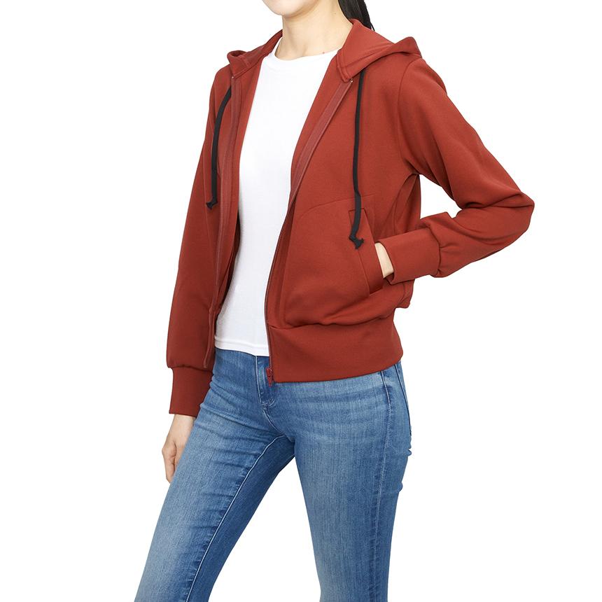 Comme des Garcons Invader Double Patch Women’s Hooded Zip-Up Knit AZ T333 051 2