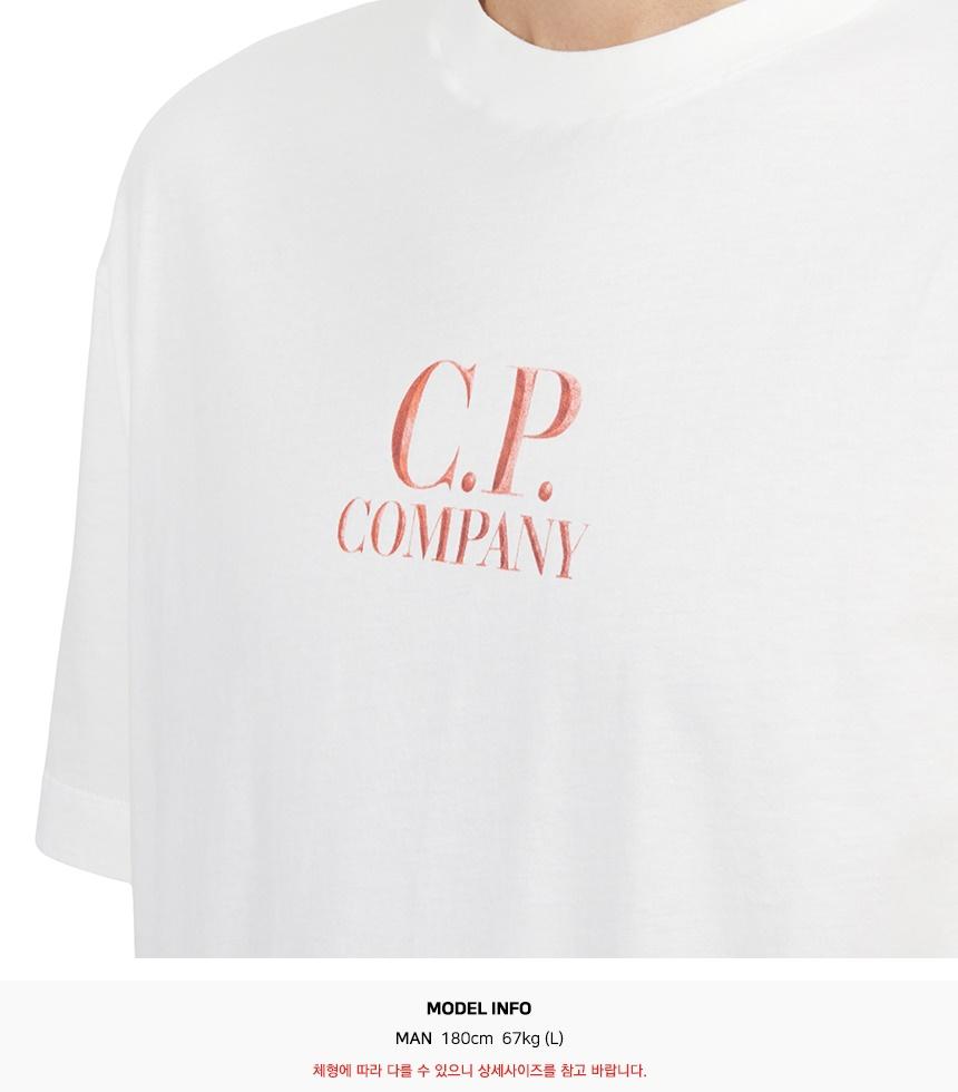 CP Company Men’s Short Sleeve T-Shirt 18CMTS141A 005100W 103