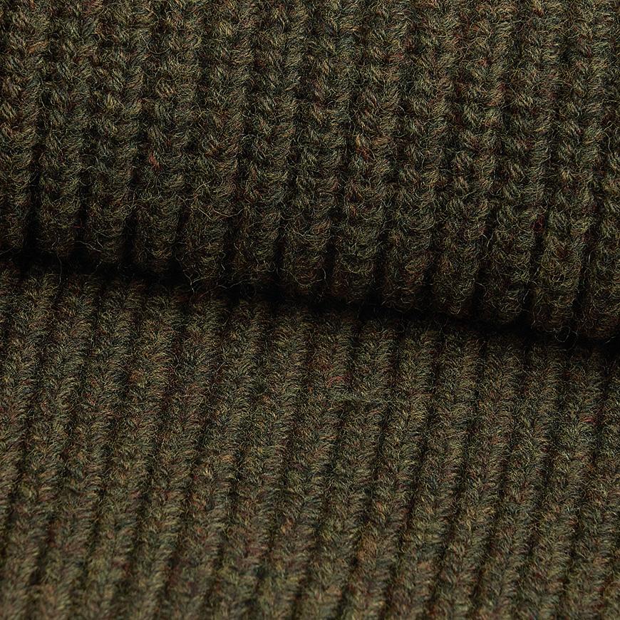 CELINE Men’s Triomphe Trucker Knit Sweater Navy Wool