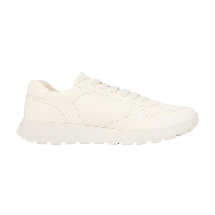 PRADA Men’s Low-Top Sneakers White Leather