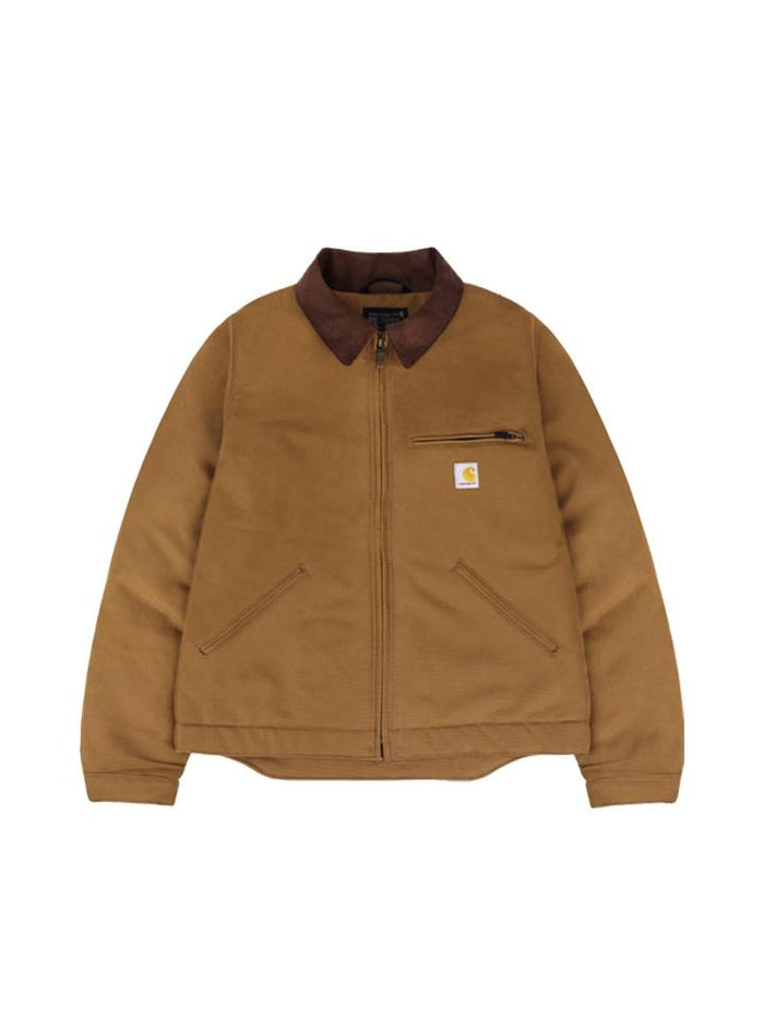 Carhartt Men’s Relaxed Fit Duck Detroit Jacket Brown