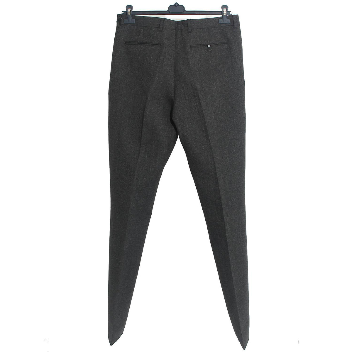 DIOR MEN Grey Virgin Wool Silk Classic Pants 443C131A6278 830