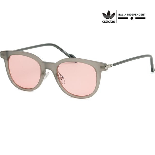 Adidas Pink Transparent Horn-Rim Fashion Sunglasses AOK003 070 000