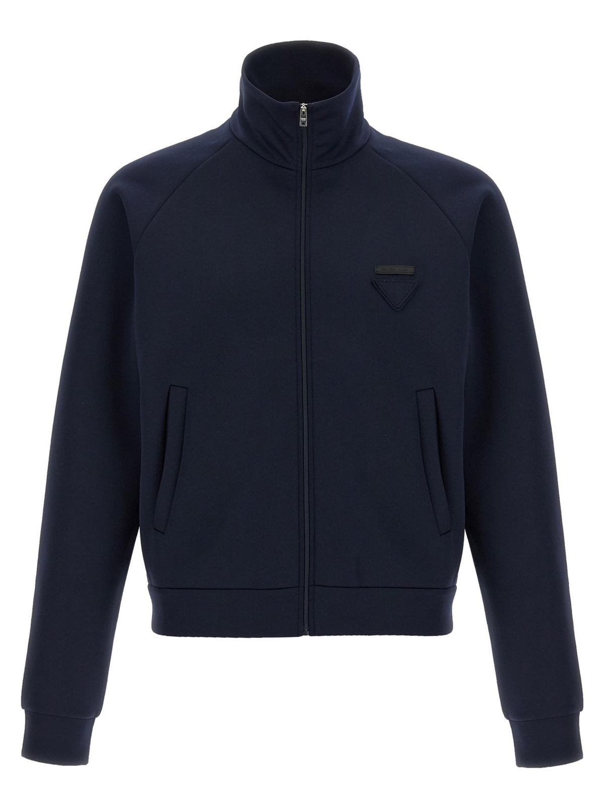 PRADA Black Zip-Up Jacket for Men