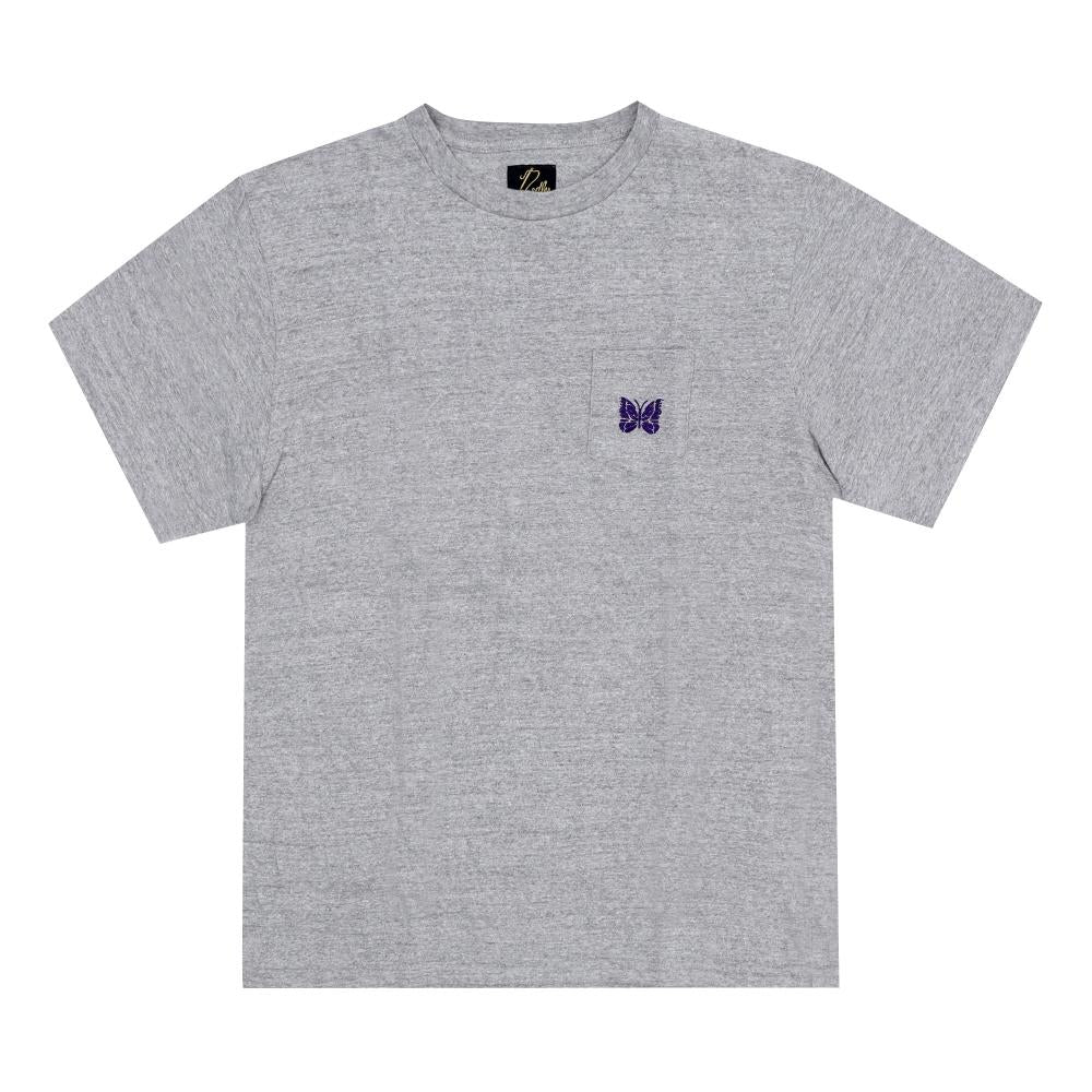 NEEDLES Men’s Short Sleeve T-Shirt SX444 BHGrey