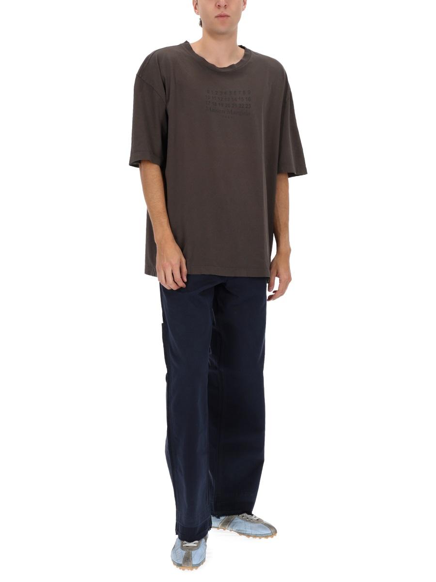 Maison Margiela Blue Denim Jeans Men’s Straight Leg Pants