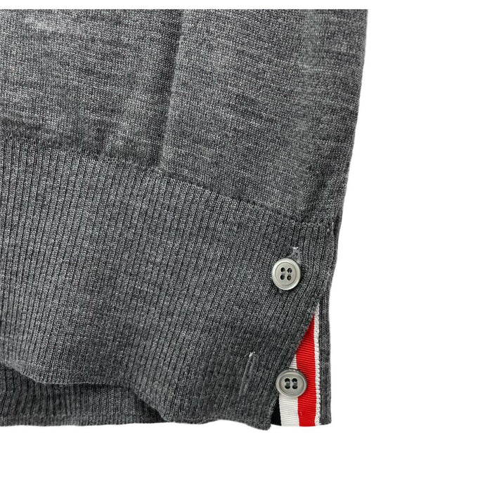 THOM BROWNE Armband Wool Cardigan for Men MKC410 035