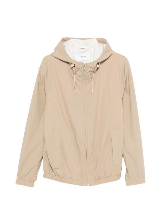 LARDINI Beige Wool Blend Tailored Jacket for Men PANERYP ASP6660 2250