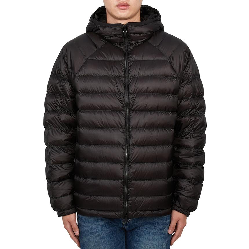 CP Company Men’s Puffer Jacket Black Down Coat